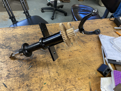 Dial Gears Restored with New Stainless Steel Minute Shafts